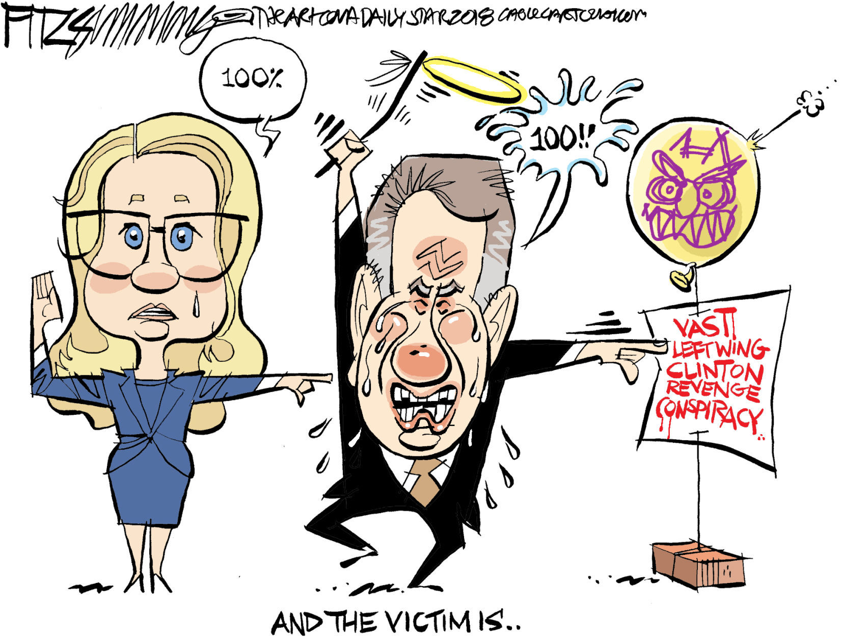 Daily Fitz Cartoon: Identify the Victim